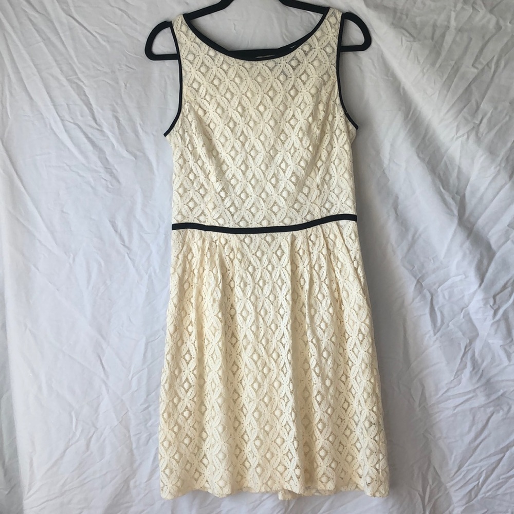 Lauren Ralph Lauren spring dress in ivory lace